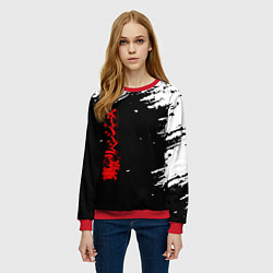 Свитшот женский Токийские мстители, цвет: 3D-красный — фото 2