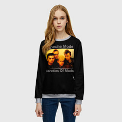 Свитшот женский Rareties of Mode - Depeche Mode, цвет: 3D-меланж — фото 2
