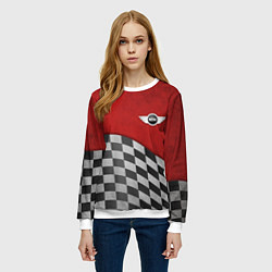 Свитшот женский Финиш Cooper, цвет: 3D-белый — фото 2