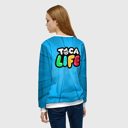Женский свитшот Toca Life: Rita / 3D-Белый – фото 4