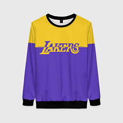 Свитшот женский KobeBryant Los Angeles Lakers,, цвет: 3D-черный