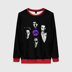 Свитшот женский Depeche mode band, цвет: 3D-красный