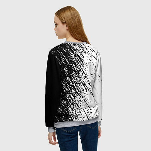 Женский свитшот Anime Berserk / 3D-Меланж – фото 4