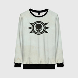 Свитшот женский Гвардия Смерти до Ереси цвет легиона, цвет: 3D-черный