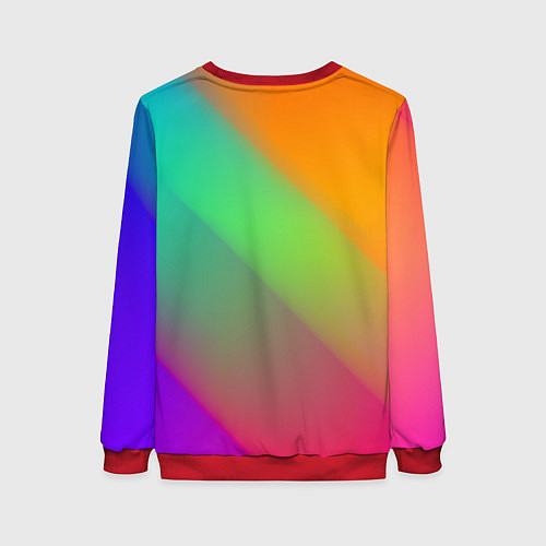 Женский свитшот BOYFRIEND FRIDAY NIGHT FUNKIN / 3D-Красный – фото 2