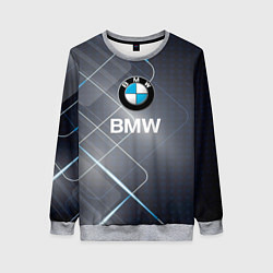 Свитшот женский BMW Logo, цвет: 3D-меланж
