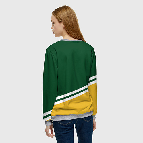 Женский свитшот Minnesota Wild NHL / 3D-Меланж – фото 4