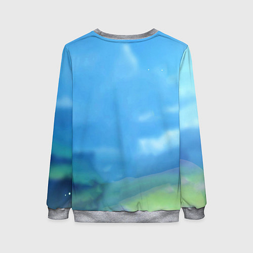 Женский свитшот Венти Genshin Impact / 3D-Меланж – фото 2