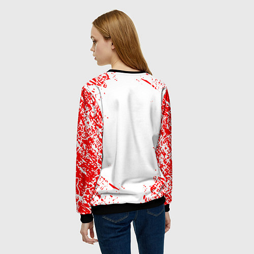 Женский свитшот BERSERK, / 3D-Черный – фото 4