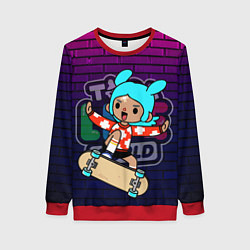 Свитшот женский TOCA LIFE WORLD ТОКА ЛАЙФ ВОРЛД РИТА RITA, цвет: 3D-красный