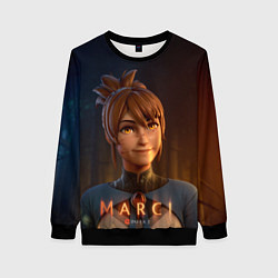 Свитшот женский Милаха Марси, цвет: 3D-черный