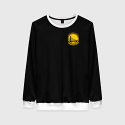 Свитшот женский GOLDEN STATE WARRIORS BLACK STYLE, цвет: 3D-белый