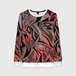 Женский свитшот Абстракция Энергия