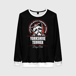 Женский свитшот Йоркширский Терьер Yorkshire Terrier
