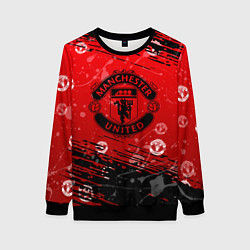 Свитшот женский Manchester United: Возвращения Ronaldo, цвет: 3D-черный