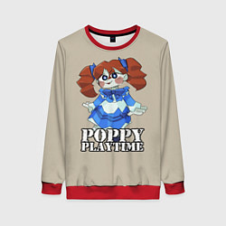 Свитшот женский Poppy Playtime, цвет: 3D-красный