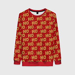 Женский свитшот HO-HO-HO
