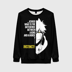 Свитшот женский Зангецу, цвет: 3D-черный