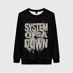 Свитшот женский System of a Down, цвет: 3D-черный