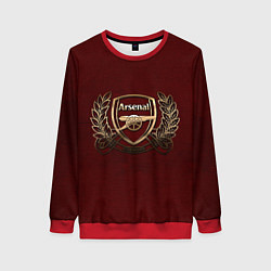 Свитшот женский Arsenal London, цвет: 3D-красный