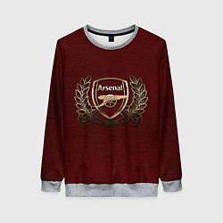 Свитшот женский Arsenal London, цвет: 3D-меланж