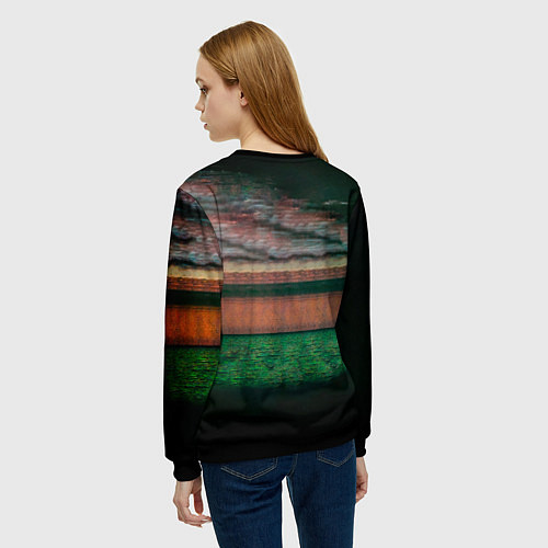 Женский свитшот Sin After Sin - Judas Priest / 3D-Черный – фото 4