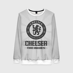 Свитшот женский Chelsea FC Graphite Theme, цвет: 3D-белый