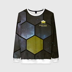 Женский свитшот JWST space cell theme
