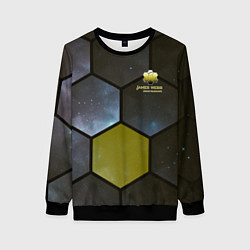 Женский свитшот JWST space cell theme