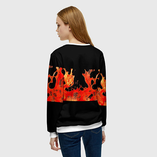 Женский свитшот Load - Metallica / 3D-Белый – фото 4