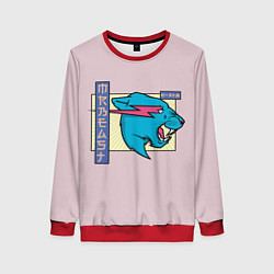 Свитшот женский Mr Beast Japan Full Print, цвет: 3D-красный