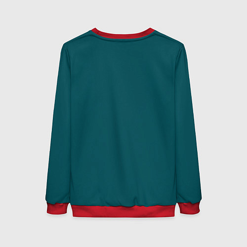 Женский свитшот Winter Wishes / 3D-Красный – фото 2