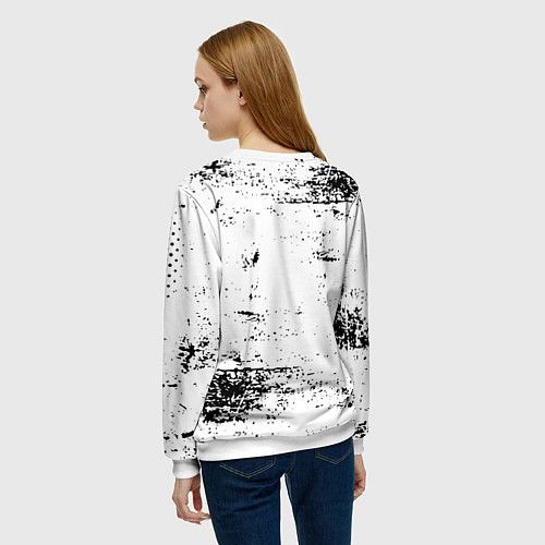 Женский свитшот Кс го : cs go / 3D-Белый – фото 4