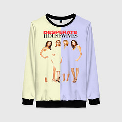 Свитшот женский Отчаянные Домохозяйки Desperate Housewives, цвет: 3D-черный
