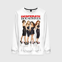 Свитшот женский Desperate Housewives Отчаянные Домохозяйки, цвет: 3D-белый