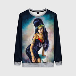 Свитшот женский Amy Jade Winehouse, цвет: 3D-меланж