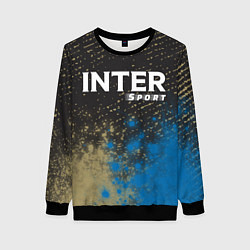 Свитшот женский INTER Sport - Арт, цвет: 3D-черный