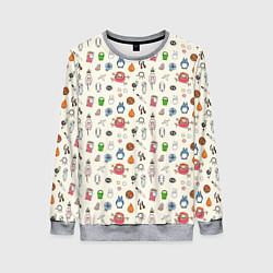 Свитшот женский Ghibli Аll, цвет: 3D-меланж