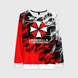 Женский свитшот Umbrella Corporation Fire