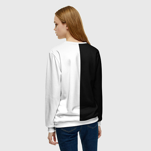 Женский свитшот Чжун Ли в хорошей форме GENSHIN IMPACT / 3D-Белый – фото 4