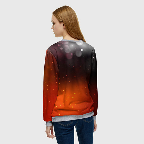 Женский свитшот Horizon Fire Aloy / 3D-Меланж – фото 4