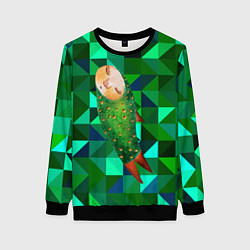 Женский свитшот Рыбка психоделика