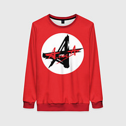 Свитшот женский Алиса Символика, цвет: 3D-красный