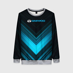Свитшот женский DAEWOO ДЭУ спорт, цвет: 3D-меланж