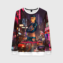 Женский свитшот Vi Cyberpunk2077