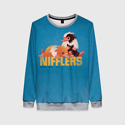Женский свитшот Фантастические Твари Nifflers