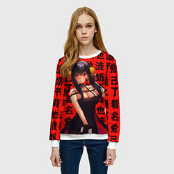 Свитшот женский Семья Шпиона ЙОР Yor spy x family, цвет: 3D-белый — фото 2