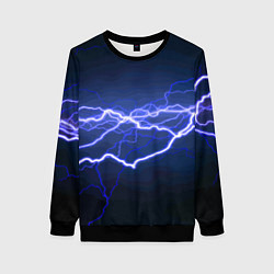 Свитшот женский Lightning Fashion 2025 Neon, цвет: 3D-черный