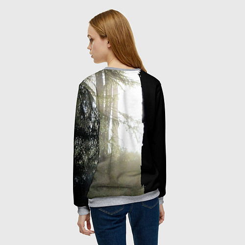 Женский свитшот Burzum - Belus / 3D-Меланж – фото 4