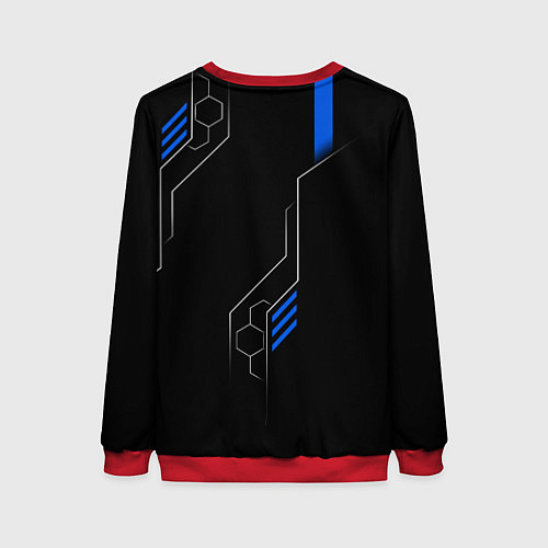 Женский свитшот CHANGAN -ЧАНГАН ТЕХНОЛОГИИ / 3D-Красный – фото 2